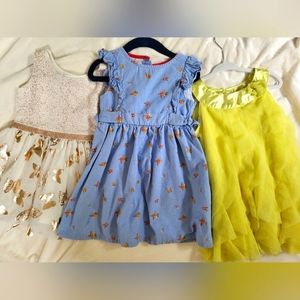 Bundle girls 3T dresses